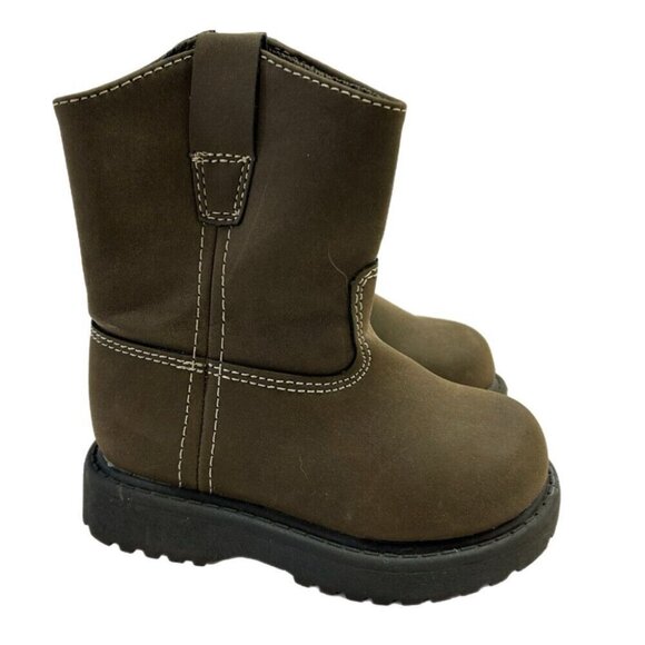 Brazos brown zip boots TODDLER SIZE 6 - Picture 2 of 6